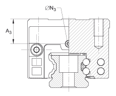 INA 滑块 KWVE15-B-S, 低系列滑块，四排；可提供耐腐蚀设计