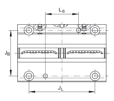 INA 直线球轴承及轴承座单元 KTNO16-C-PP-AS, 可调，密封，脂润滑，带再润滑结构