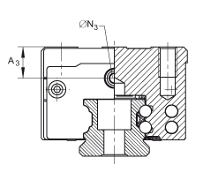 INA 球单轨引导系统 KUVE45-B-HL, 高长系列滑块，四排，满装球；可提供耐腐蚀设计