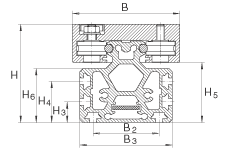 INA 直线执行器 MLF52130-300-ZR, 