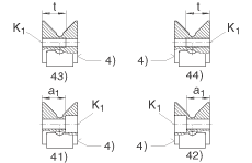 INA 平板保持架引导系统 ML8035, 带活动夹条及弯成一定角度的圆柱滚子平板保持架的M型导轨；可提供耐腐蚀设计