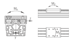 INA 直线执行器 MLF52130-300-ZR, 